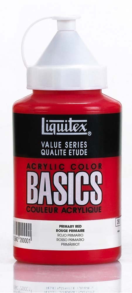 Akrylfärg Liquitex 400 ml - 415 Primary Red - Akrylfärger, Konstnärsfärger