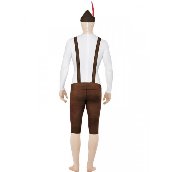 Second skin-dräkt, bayersk maskeraddräkt - Large Second skin-dräkt, bayersk maskeraddräkt - Large