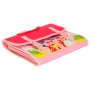 Sensorisk aktivitetsrygs�k prinsesse 28 x 25 cm lyser�d