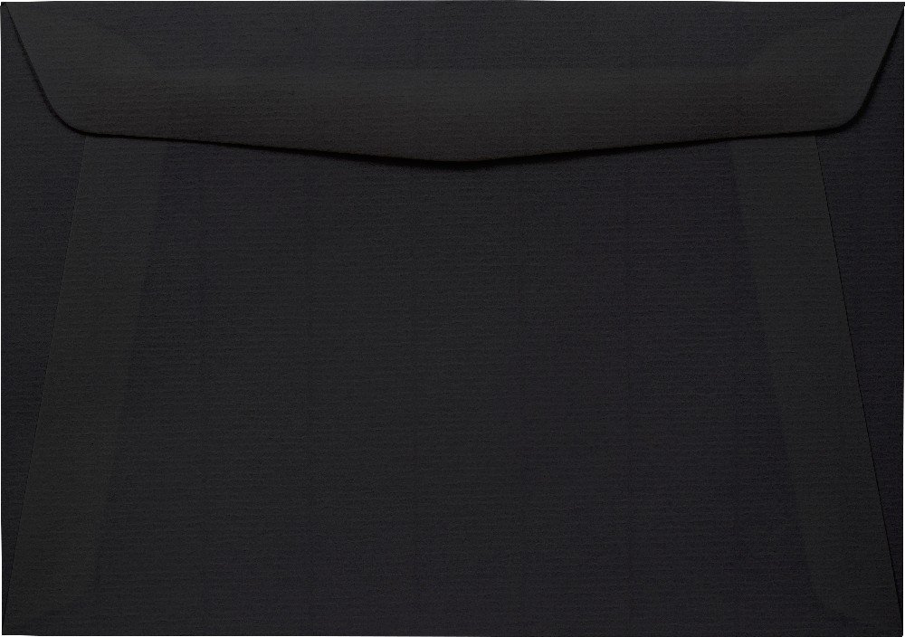 Papperix C5 kuvert - 50-Pak - Sort - Kuvert 162x229 mm, Kuvert, Kort & kuvert, Scrapbooking, Håndværk