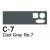 Copic Marker - C7 - Cool Gray No.7