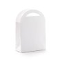 Presentaskar sm� p�sar vita 7 x 10 cm - 6 st