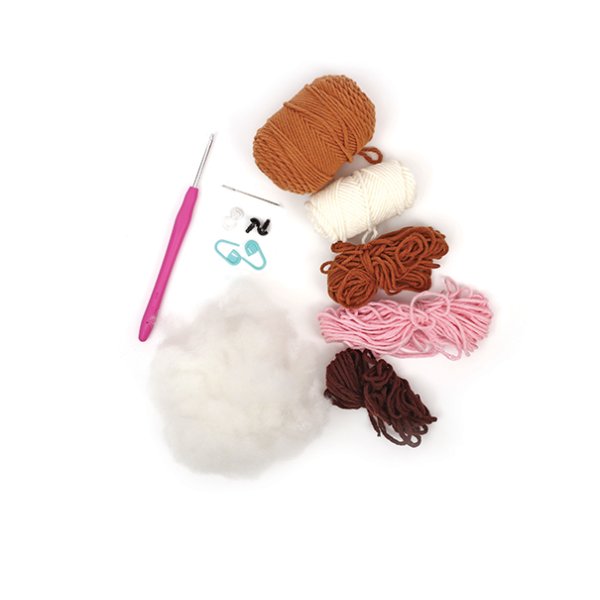 Garnpaket för amigurumi, 17 cm Garnpaket för amigurumi, 17 cm