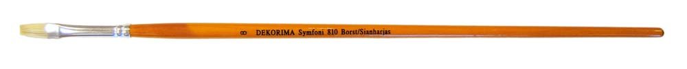 Svinborstspensel Dekorima Symfoni Serie 810 Flat - Stl 24 - Svinborstpenslar, Uppdelade efter typ av borst, Penslar