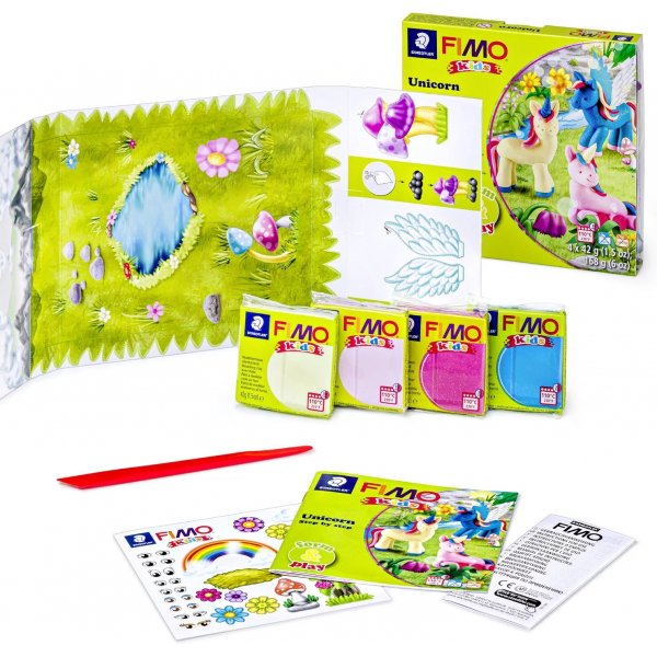 Modellereset Fimo Kids Form&Play - Enhörning Modellereset Fimo Kids Form&Play - Enhörning