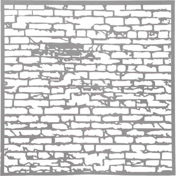 Stencil - mur - 30,5 x 30,5 cm Stencil - mur - 30,5 x 30,5 cm