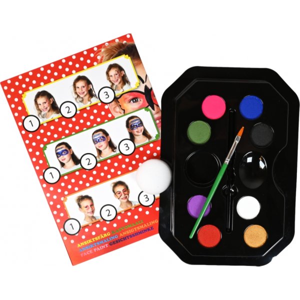 Ansiktsfärg Deluxe 8P Ansiktsfärg Deluxe 8P