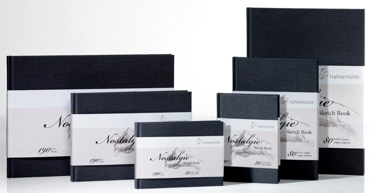 Skitsebog Hahnemühle Nostalgie 190 g - A6 - Skitseblok, Blok
