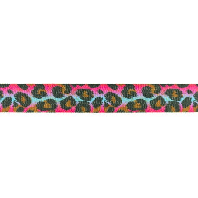 Dekorbånd - Panter - Fuchsia - Dekorationsbånd - Øvrige, Bånd & dekorationsbånd, Tekstilbånd & snor