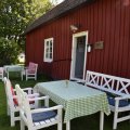 Kundbild Vaxduk Rutig - Grön: Jättefina. Skall vara utomhus på...
