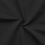 French Terry-stoff i genser, Fashion Basic 2 - 150 cm - Svart