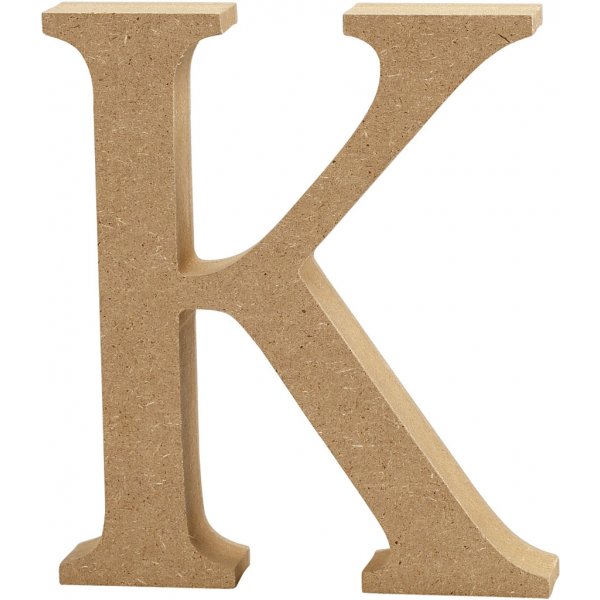 Bokstav - 13 x 2 cm - K Bokstav - 13 x 2 cm - K