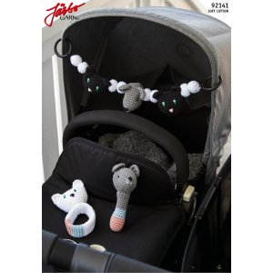Heklemønster katt og mus til baby - amigurumi Heklemønster katt og mus til baby - amigurumi