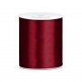 Satinband - 25 m - Vinr�tt - Bredd: 100 mm