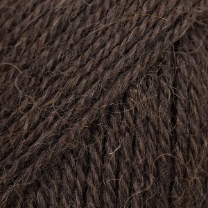DROPS Alpaca Mix garn 50g - M�rkt kaffe (9051)