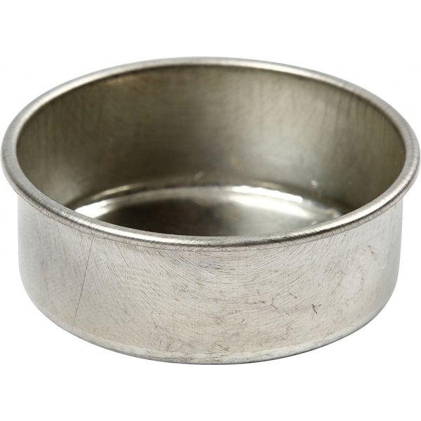Metallinsats för ljus - Ø44 mm - 12 st Metallinsats för ljus - Ø44 mm - 12 st