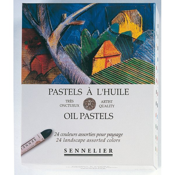 Oljepastell Sennelier 5ml Landskapsfärger - 24 färger Oljepastell Sennelier 5ml Landskapsfärger - 24 färger