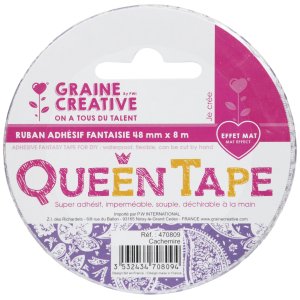 Queen Tape tejp i canvas 48 mm x 8 m Queen Tape tejp i canvas 48 mm x 8 m