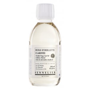 Oljemedium Sennelier 250 ml - Clarified Poppy Seed Oil