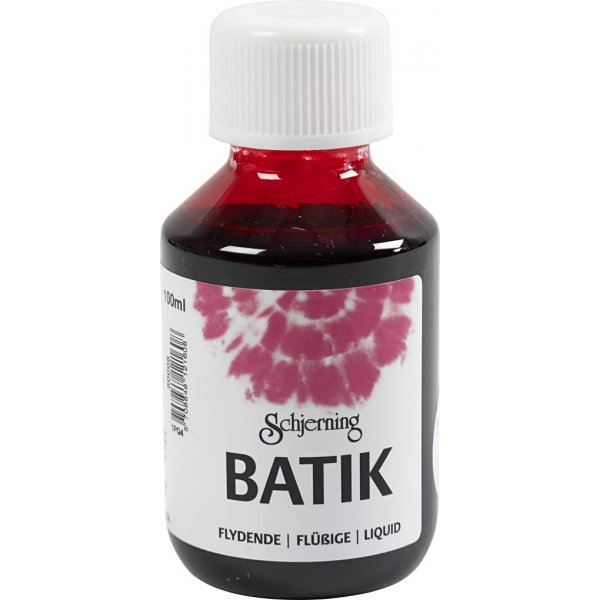 Batikfärg - rosa - 100 ml Batikfärg - rosa - 100 ml