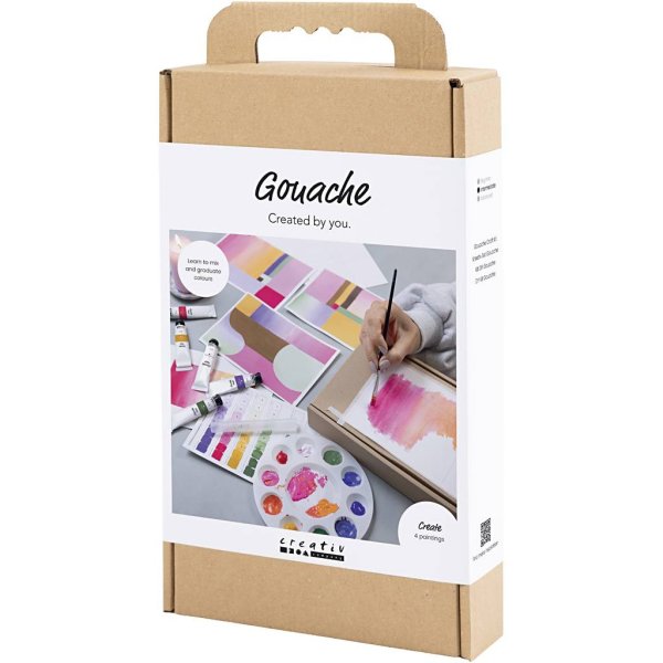 DIY-sæt Gouache-malerier blandede farver DIY-sæt Gouache-malerier blandede farver