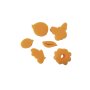 Skumgummisvampar 6-pack, 5 x 5 cm - v�rmotiv