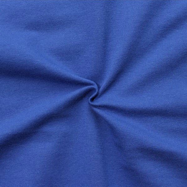 French Terry sweatshirtstof Fashion Basic 2 - 150 cm - Kongeblå - Sweatshirtstoffer, Beklædningsstoffer, Stof