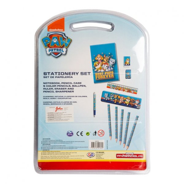 Paw Patrol - Skrivset med pennfodral Paw Patrol - Skrivset med pennfodral