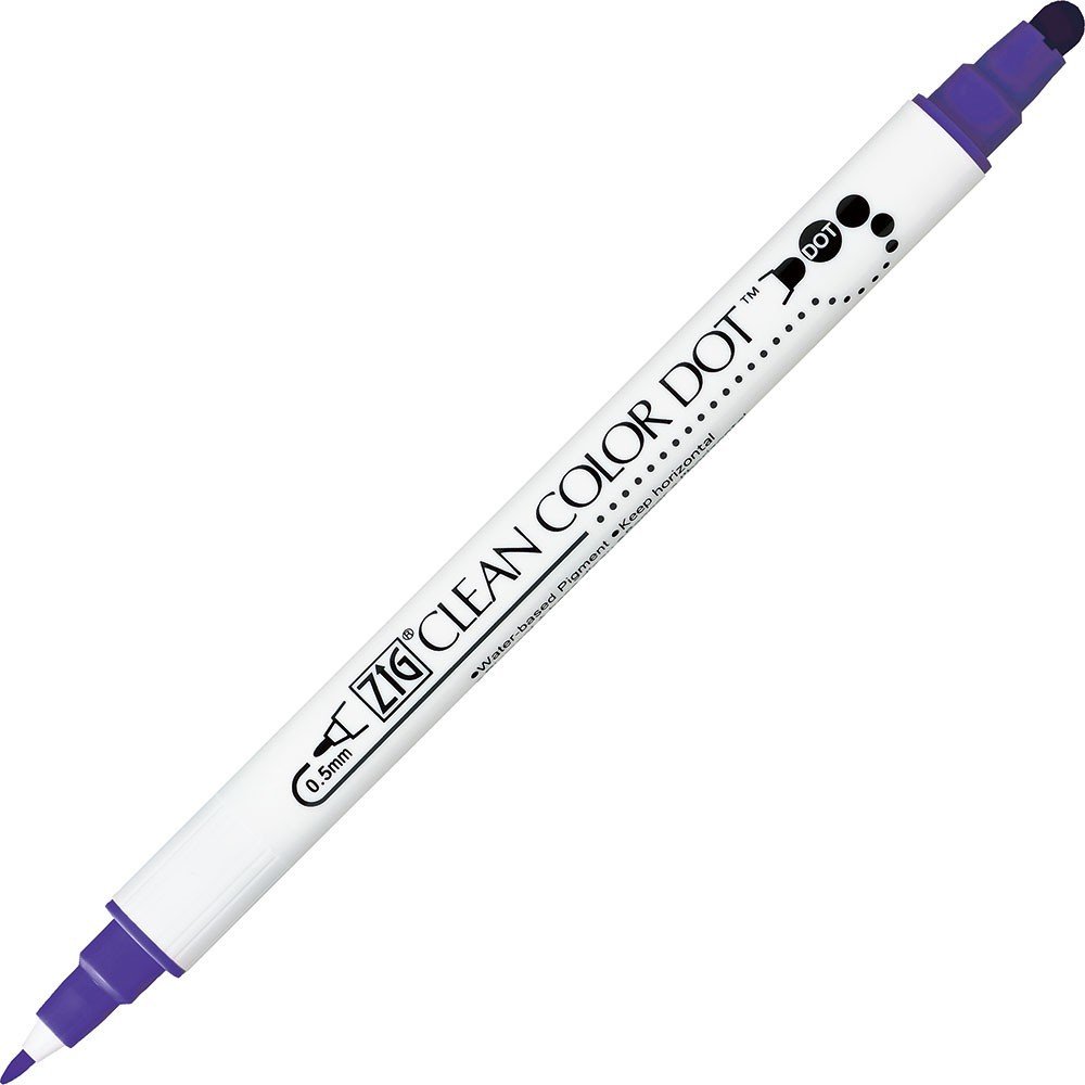 Pigmentpen ZIG Clean Color Dot - Violet - Tuschpenne, Penne, Penne, kridt & tusch