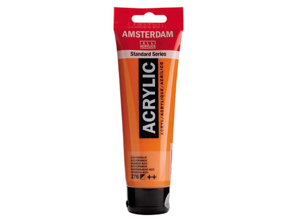 Amsterdam Akrylmaling 120 ml - Orange Azo - Akrylfarver, Kunstnerfarver