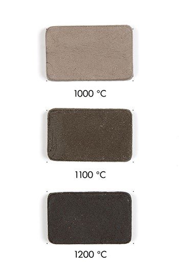 Steint�ysleire brun/svart med chamotte - 10 kg