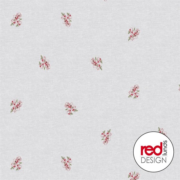 Vaxduk med Petitblomma motiv - Rosa