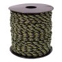 Paracord 2mm svart/grn 50 m