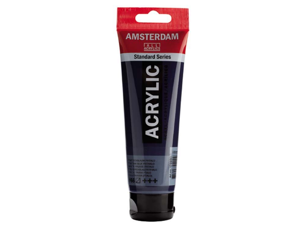 Amsterdam akrylmaling 120 ml - Preussisk blå phthalo - Akrylfarver, Kunstnerfarver