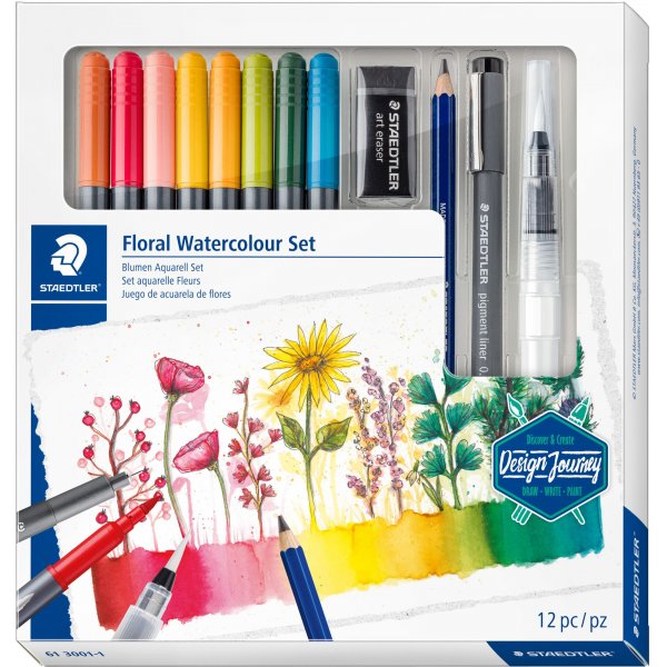 Blandad set vattenf�rg - 100% PEFC