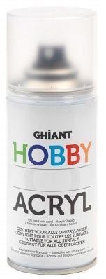 Spraymaling Ghiant Acryl 300 ml - Lys rød - Spraydåser, Spraymaling, Hobbyfarve