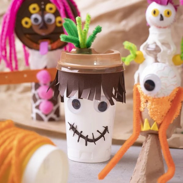 Maxi DIY Mix Roliga Monster, mixade färger Maxi DIY Mix Roliga Monster, mixade färger
