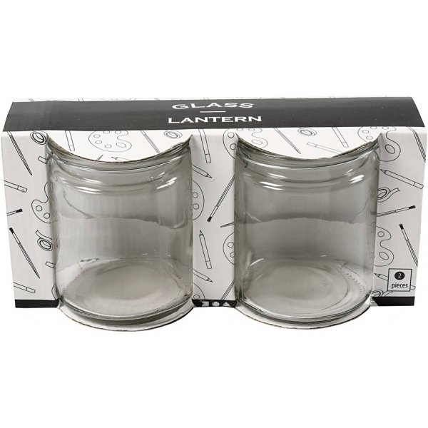 Cylinderformad lanterna - 2 st Cylinderformad lanterna - 2 st