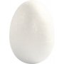 Frosne egg - Hvitt - 100 stk