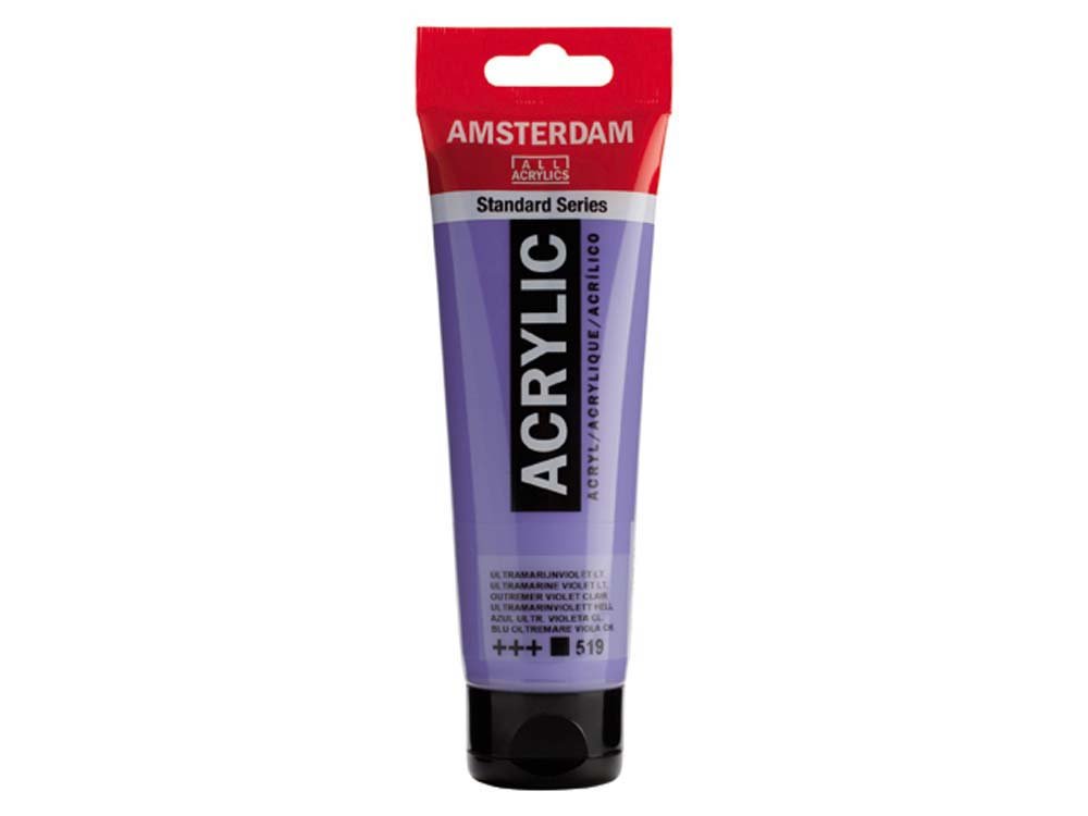 Amsterdam Akrylmaling 120 ml - Ultramarin Violet Lys - Akrylfarver, Kunstnerfarver