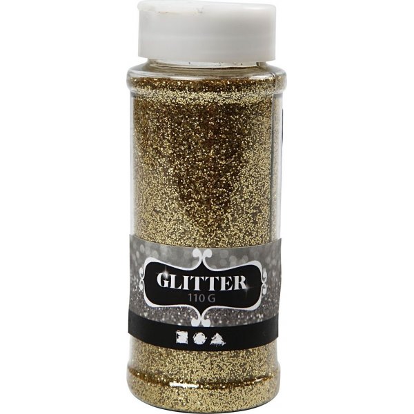 Glitter - guld - 110 g