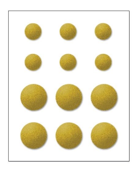 Lucky - Velvet brads Gold