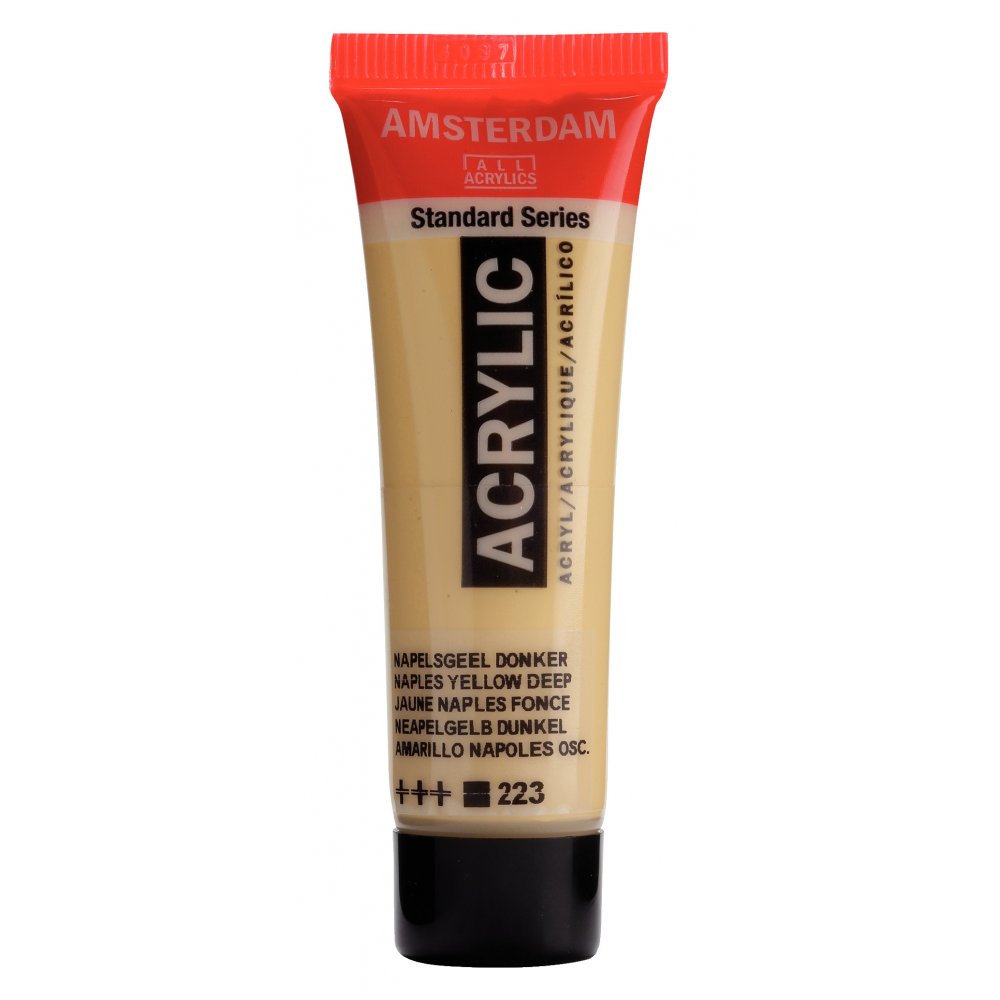 Akrylmaling Amsterdam 20 ml - Napoli Ylw Dp - Akrylfarver, Kunstnerfarver