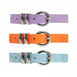 20 mm damsk�rp i borstad kalvl�der