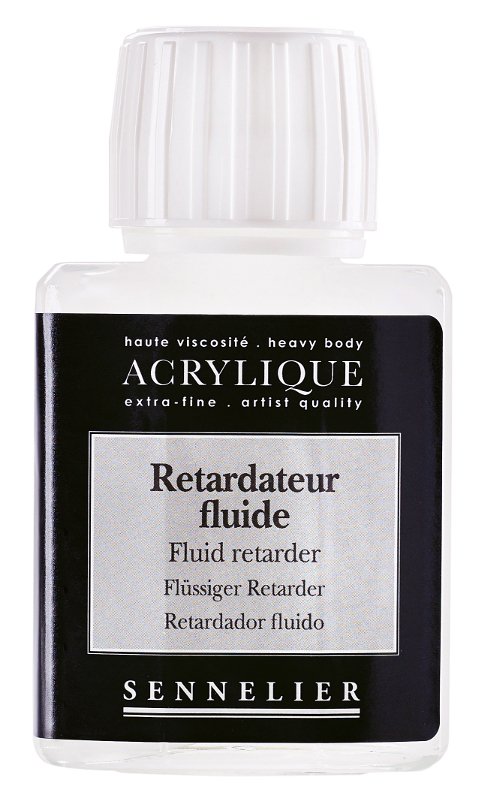 Akrylmedium Sennelier 75 ml - Fluid Retarder - Akrylmedier, Malermedium, Fernis og kunstner medier til kunstmaling