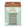 Broderikit med tropiska blommor p� canvas