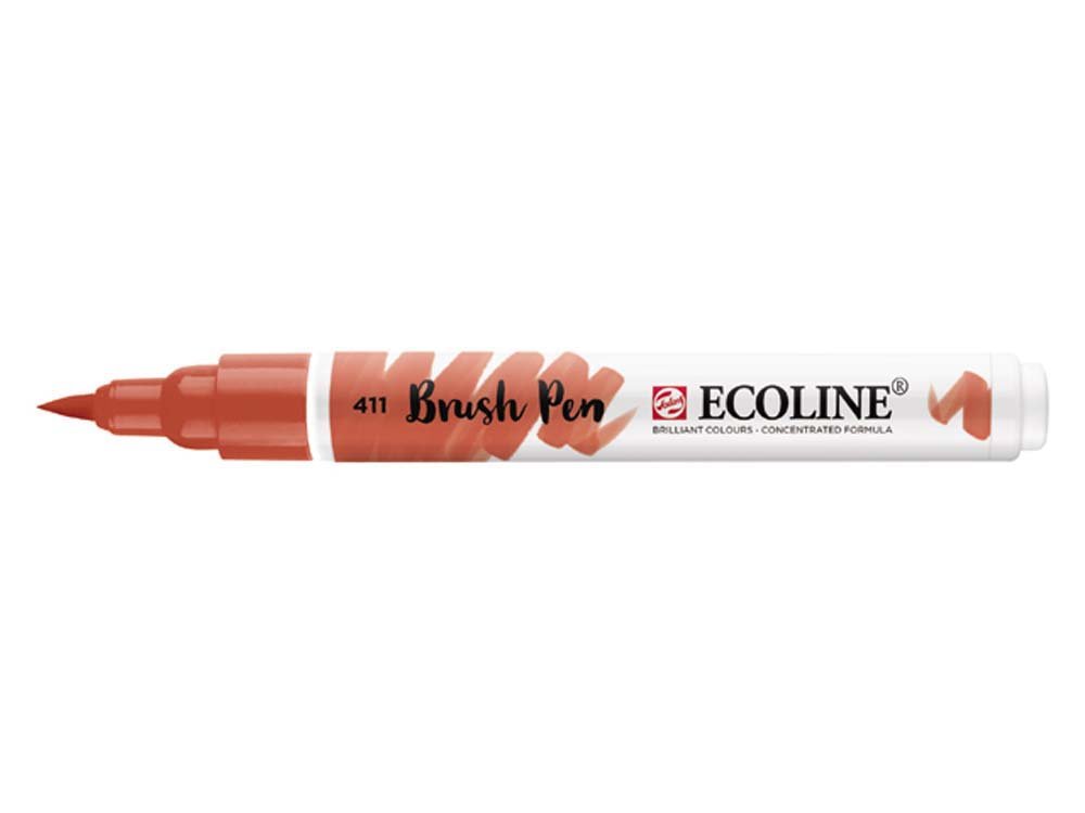 Ecoline Brushpen - Burnt Sienna - Fiberpennor, Pennor, Pennor, kritor & tusch