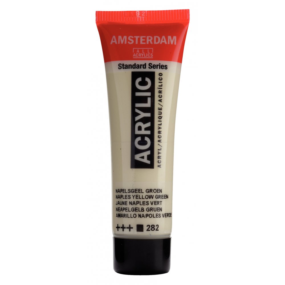 Akrylmaling Amsterdam 20 ml - Napl.Ylw Green - Akrylfarver, Kunstnerfarver