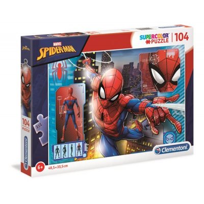 Barnepuslespill 104 brikker - Spider-Man