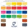 Van Gogh akvarellset i metallbox � Kopp (24 f�rger)